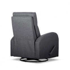 Gray Fabric Glider Swivel Recliner(Set of 1) by Huluwat -Southern Enterprises Sales gray huluwat recliners lys tc 595191137 76 1000
