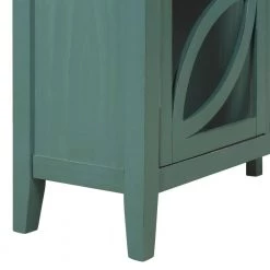 Green Accent Storage Wooden Cabinet with Adjustable Shelf by Huluwat 18 Green Accent Storage Wooden Cabinet with Adjustable Shelf by Huluwat -Southern Enterprises Sales green huluwat accent cabinets dj tc wf283713aac 44 1000