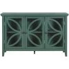 Green Accent Storage Wooden Cabinet with Adjustable Shelf by Huluwat -Southern Enterprises Sales green huluwat accent cabinets dj tc wf283713aac 64 1000