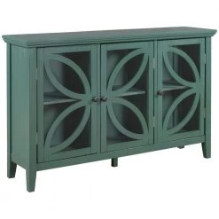 Green Accent Storage Wooden Cabinet with Adjustable Shelf by Huluwat 20 Green Accent Storage Wooden Cabinet with Adjustable Shelf by Huluwat -Southern Enterprises Sales green huluwat accent cabinets dj tc wf283713aac 76 1000