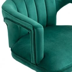 42 in. Green Low Back Metal Material Height Adjustable Bar Stool with Footrest and Foam Seat by Huluwat -Southern Enterprises Sales green huluwat bar stools djyc g w39542238 1f 1000