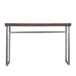 Hanover 46 in. Burnt Oak Veneer Standard Rectangle Wood Console Table by Southern Enterprises