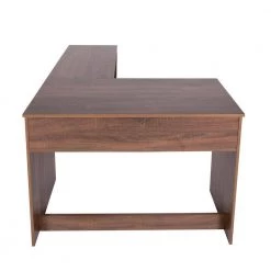 39 in. L-Shaped Light Brown Authentic Wood Computer Desk for Home or Office with Opening Storage Shelves by Huluwat 15 39 in. L-Shaped Light Brown Authentic Wood Computer Desk for Home or Office with Opening Storage Shelves by Huluwat -Southern Enterprises Sales light brown huluwat computer desks dj f w9030288 4f 1000