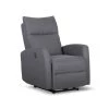 Light Gray Fabric Power USB Recliner(Set of 1) by Huluwat -Southern Enterprises Sales light gray huluwat recliners lys tc 260131137 64 1000