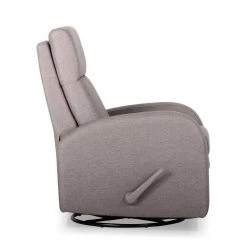 Light Gray Fabric Glider Swivel Recliner(Set of 1) by Huluwat -Southern Enterprises Sales light gray huluwat recliners lys tc 595191114 44 1000