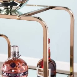 E mmane Art Deco Mirrored Bar Cart by Southern Enterprises 16 E mmane Art Deco Mirrored Bar Cart by Southern Enterprises -Southern Enterprises Sales mirror champagne southern enterprises bar carts hd523866 1d 1000