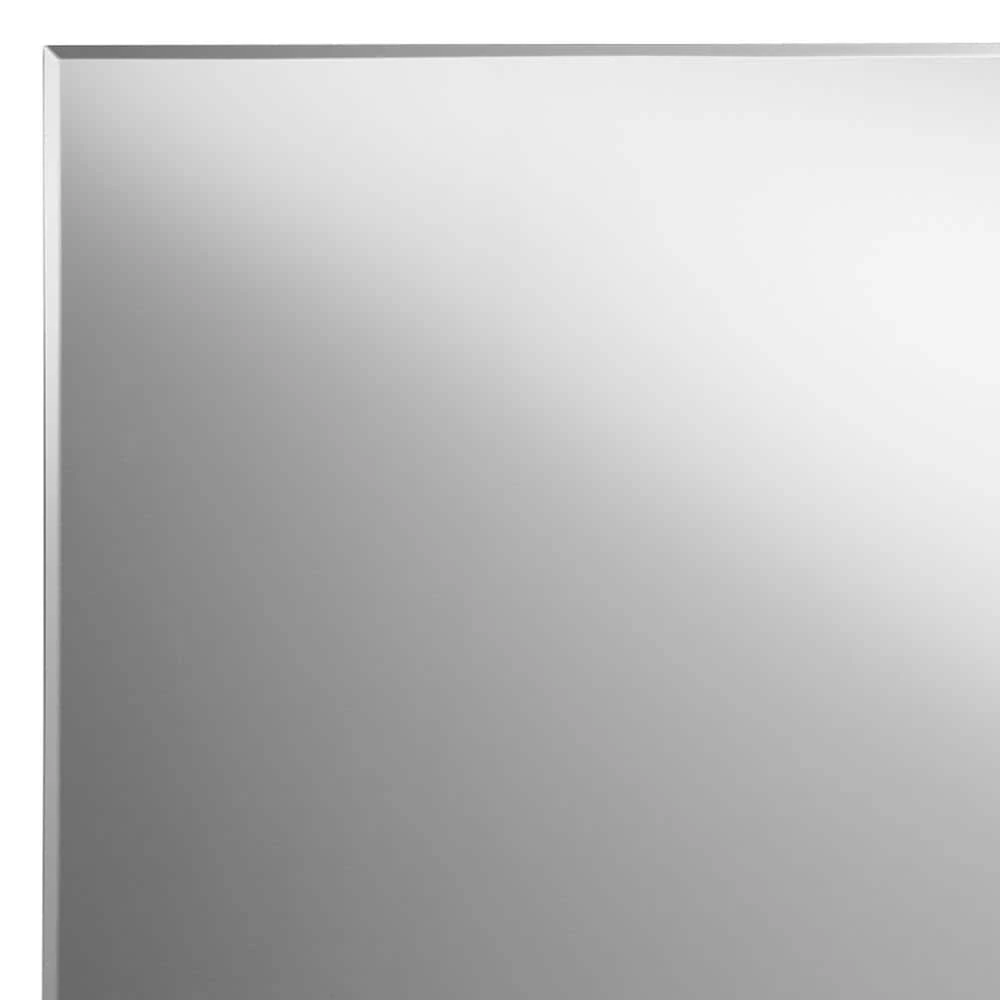 Hannity Contemporary Silver Metallic Mirrored Console Table by Southern Enterprises 11 Hannity Contemporary Silver Metallic Mirrored Console Table by Southern Enterprises - Image 9