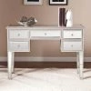 Elberta Silver Mirrored Console Table by Southern Enterprises 2 Elberta Silver Mirrored Console Table by Southern Enterprises -Southern Enterprises Sales mirrored with silver painted finish and crystal style knobs southern enterprises console tables hd865454 64 1000