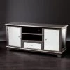 Pavel Mirrored and Silver Entertainment Center by Southern Enterprises -Southern Enterprises Sales mirrored with silver southern enterprises tv stands hd889108 64 1000