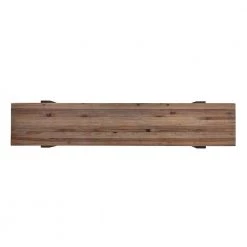 Gavrielle Natural Reclaimed Wood Rustic Industrial Bench by Southern Enterprises -Southern Enterprises Sales natural reclaimed wood and black finish southern enterprises dining benches hd598383 a0 1000
