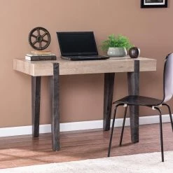 Astell 45.25 in. Rectangle Natural Writing Desk by Southern Enterprises -Southern Enterprises Sales natural southern enterprises writing desks hd391168 31 1000