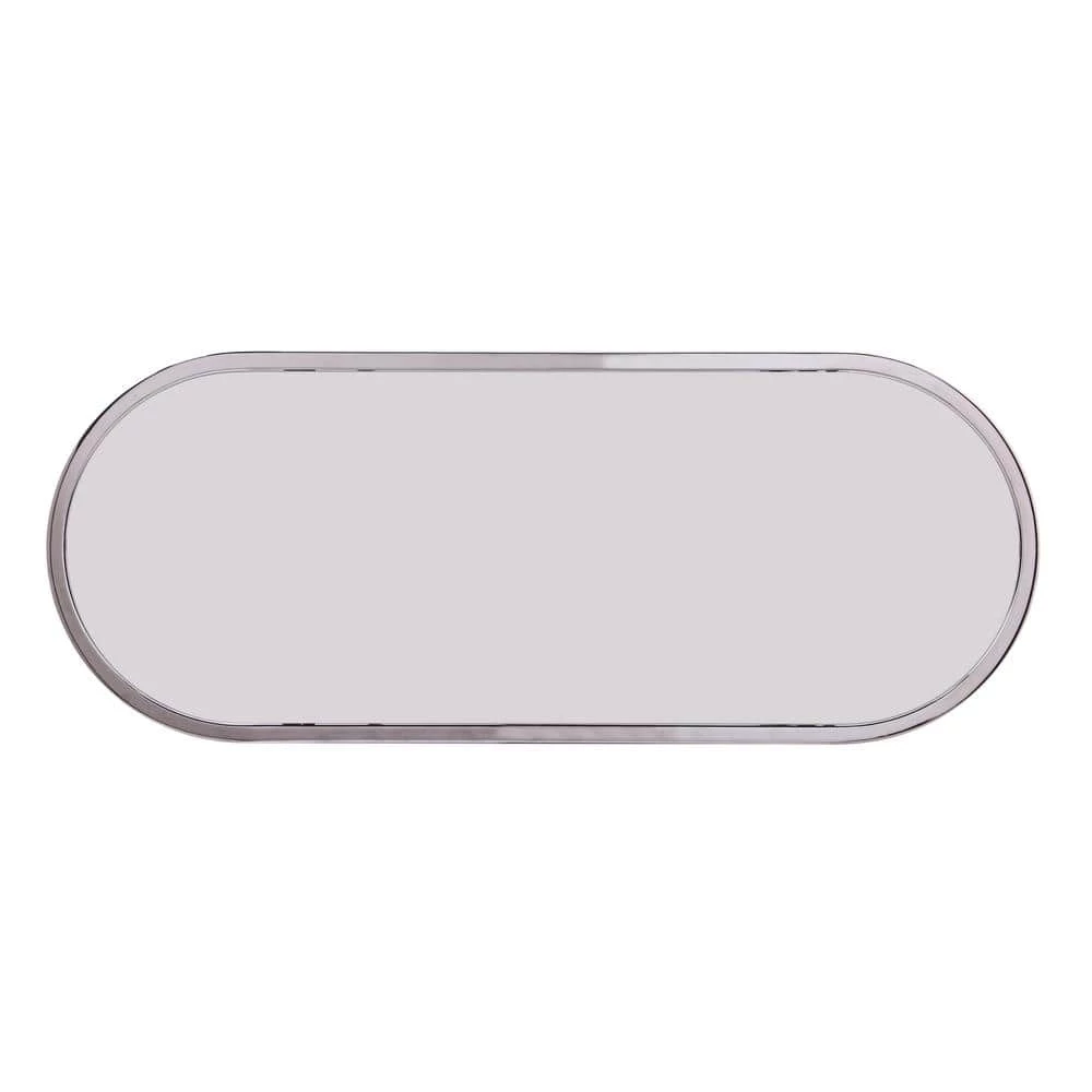 Renmarco 42 in. Polished Chrome Rectangle Mirrored Console Table with Storage by Southern Enterprises 6 Renmarco 42 in. Polished Chrome Rectangle Mirrored Console Table with Storage by Southern Enterprises - Image 4