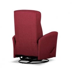 Red Fabric Glider Swivel Recliner(Set of 1) by Huluwat -Southern Enterprises Sales red huluwat recliners lys tc 588191317 76 1000