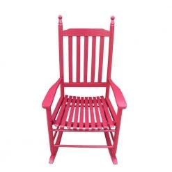 Red Populus Wood Porch Rocker Chair by Huluwat 13 Red Populus Wood Porch Rocker Chair by Huluwat -Southern Enterprises Sales red huluwat rockers gliders ottomans dj tc w49528617 4f 1000