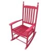 Red Populus Wood Porch Rocker Chair by Huluwat 2 Red Populus Wood Porch Rocker Chair by Huluwat -Southern Enterprises Sales red huluwat rockers gliders ottomans dj tc w49528617 64 1000