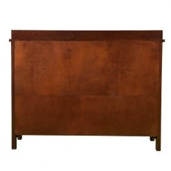 Senna Mission Sideboard and Display Curio with Faux Slate by Southern Enterprises -Southern Enterprises Sales redwashed espresso w earth toned faux slate tiles southern enterprises sideboards buffet tables hd965604 76 1000