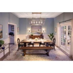 Galena 43 in. Soft Gold/Clear Standard Rectangle Glass Console Table with Shelves by Southern Enterprises -Southern Enterprises Sales soft gold southern enterprises console tables hd524337 77 1000