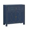 Elna Navy Storage Cabinet by Southern Enterprises 2 Elna Navy Storage Cabinet by Southern Enterprises -Southern Enterprises Sales soft navy linen with brass and antique bronze accents southern enterprises accent cabinets hd866239 64 1000