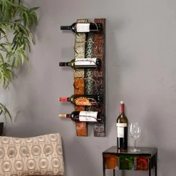 Adriano Wall-Mount Wine Storage by Southern Enterprises -Southern Enterprises Sales southern enterprises wine racks hz1018 40 1000
