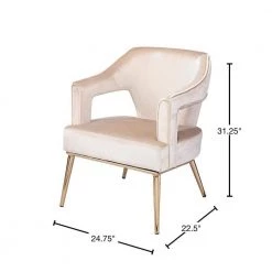 Reeghan Taupe with Champagne Upholstered Accent Chair by Southern Enterprises 13 Reeghan Taupe with Champagne Upholstered Accent Chair by Southern Enterprises -Southern Enterprises Sales taupe and champagne finish southern enterprises accent chairs hd473550 40 1000