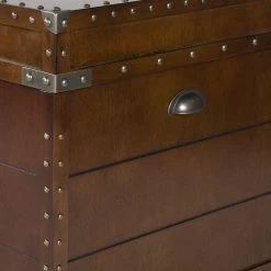 Harris Walnut Trunk by Southern Enterprises 15 Harris Walnut Trunk by Southern Enterprises -Southern Enterprises Sales walnut southern enterprises end side tables hd888286 44 1000