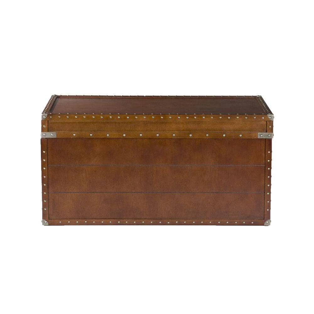 Harris Walnut Trunk by Southern Enterprises 3 Harris Walnut Trunk by Southern Enterprises