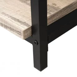 59 in. Retangular Walunt Color Manufactured Wood No Drawer Computer Desk with Storage Shelves by Huluwat -Southern Enterprises Sales walunt color huluwat computer desks xyd g glkdsk05 fa 1000