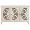 White Accent Storage Wooden Cabinet with Adjustable Shelf by Huluwat 2 White Accent Storage Wooden Cabinet with Adjustable Shelf by Huluwat -Southern Enterprises Sales white huluwat accent cabinets dj tc wf283713aak 64 1000