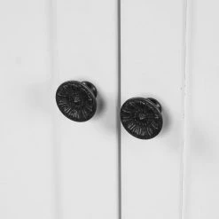 43 in. White Modern Rectangle Solid Wood Console Table for Living Room with 4-Drawers, 1-Cabinet and 1-Shelf by Huluwat -Southern Enterprises Sales white huluwat console tables dj tc wf286836aat 44 1000