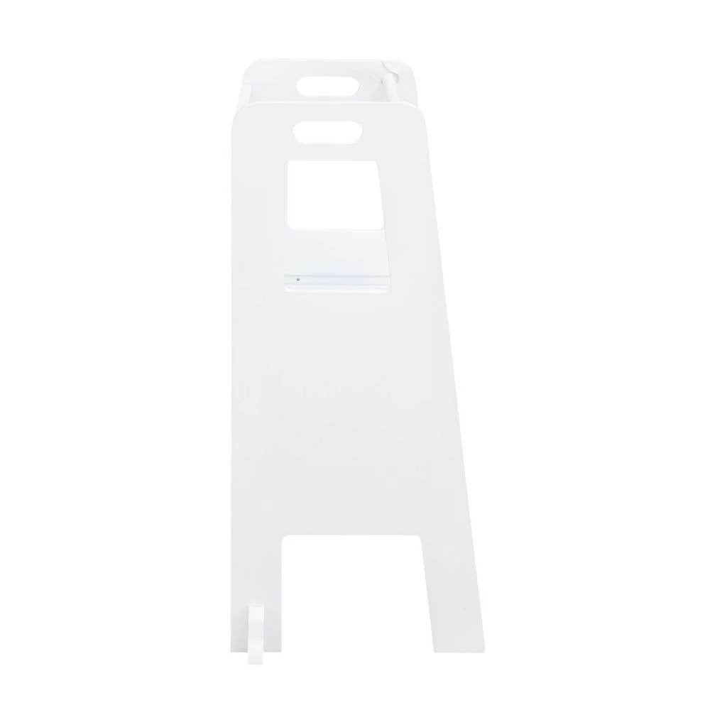 White MDF Child Step Stool with Adjustable Standing Platform (Set of 1) by Huluwat 6 White MDF Child Step Stool with Adjustable Standing Platform (Set of 1) by Huluwat - Image 4