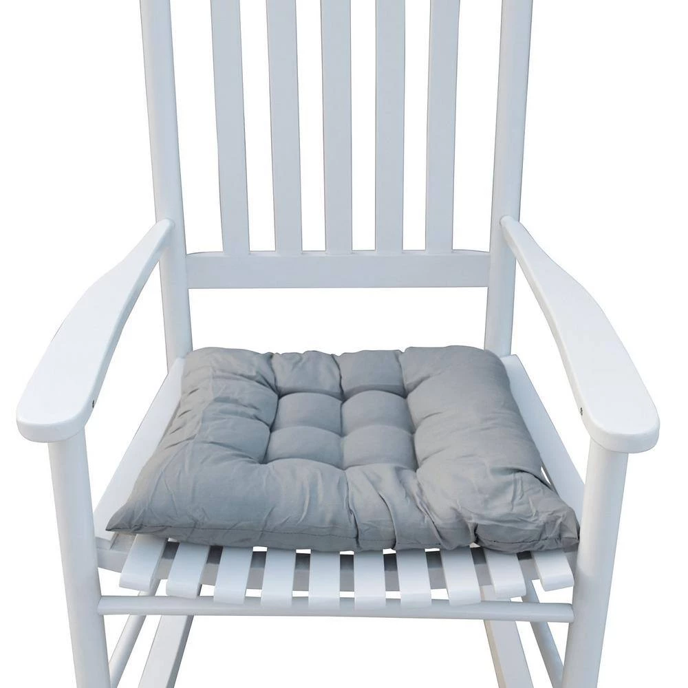 White Populus Wood Porch Rocker Chair by Huluwat 7 White Populus Wood Porch Rocker Chair by Huluwat - Image 5