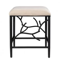 Tudor White Bench (21 in. H x 23.5 in. x 17.5 in. D) by Southern Enterprises -Southern Enterprises Sales white southern enterprises dining benches hd391847 40 1000