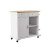 Webber White Kitchen Island with Wheels by Southern Enterprises -Southern Enterprises Sales white southern enterprises kitchen islands hd391373 64 1000