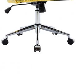 Yellow Velvet Seat Office Chair with Adjustable Height by Huluwat 13 Yellow Velvet Seat Office Chair with Adjustable Height by Huluwat -Southern Enterprises Sales yellow huluwat task chairs dj t w21231634 1f 1000
